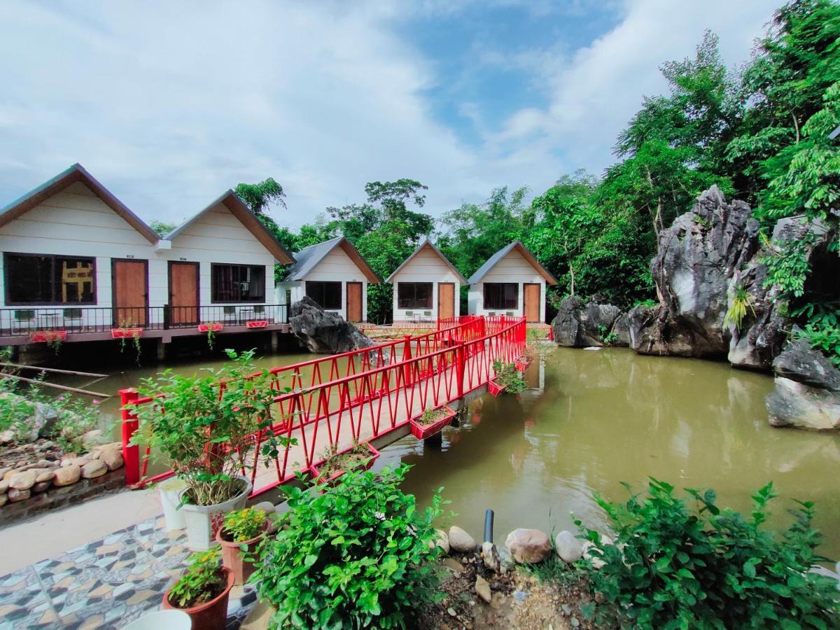 Wings Ha Giang Loop Bungalow Esterno foto