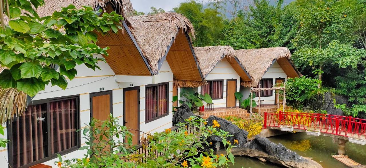 Hotel Wings Ha Giang Loop Bungalow Esterno foto