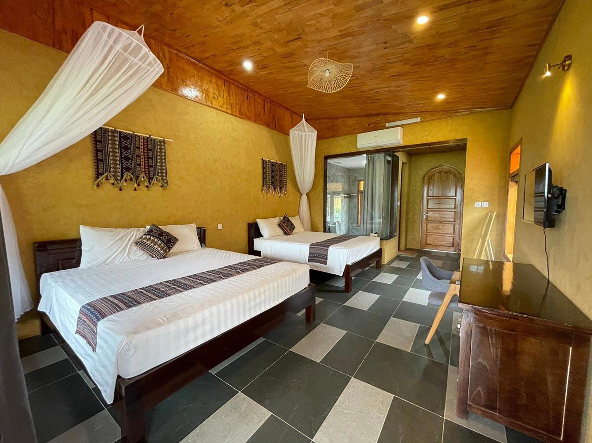 Wings Ha Giang Loop Bungalow Esterno foto