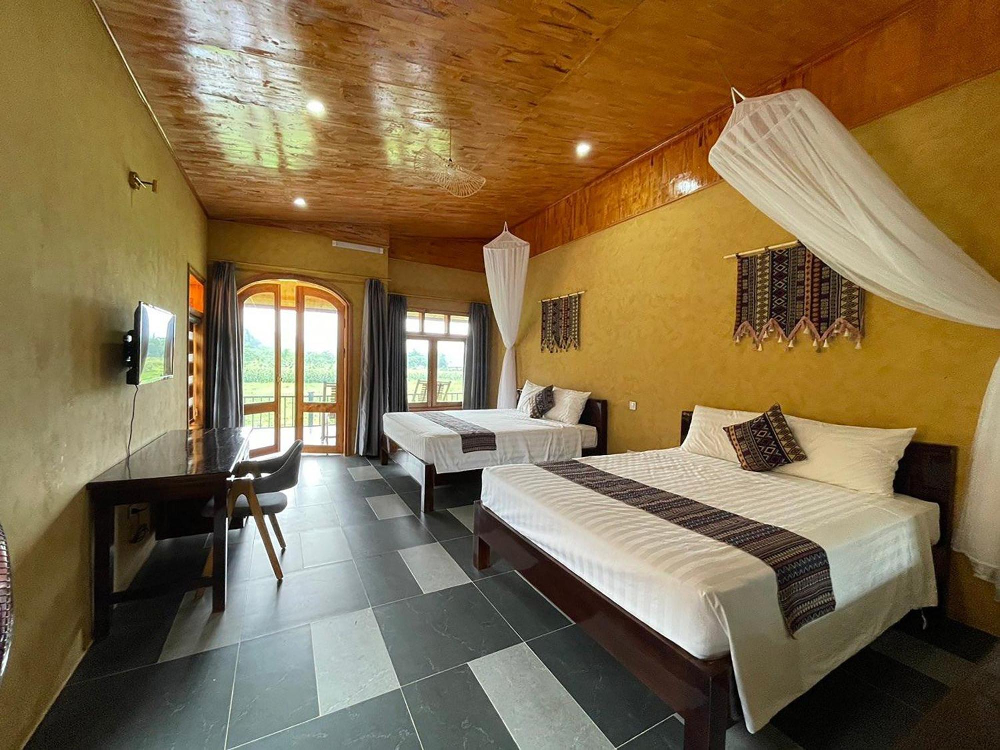 Hotel Wings Ha Giang Loop Bungalow Esterno foto