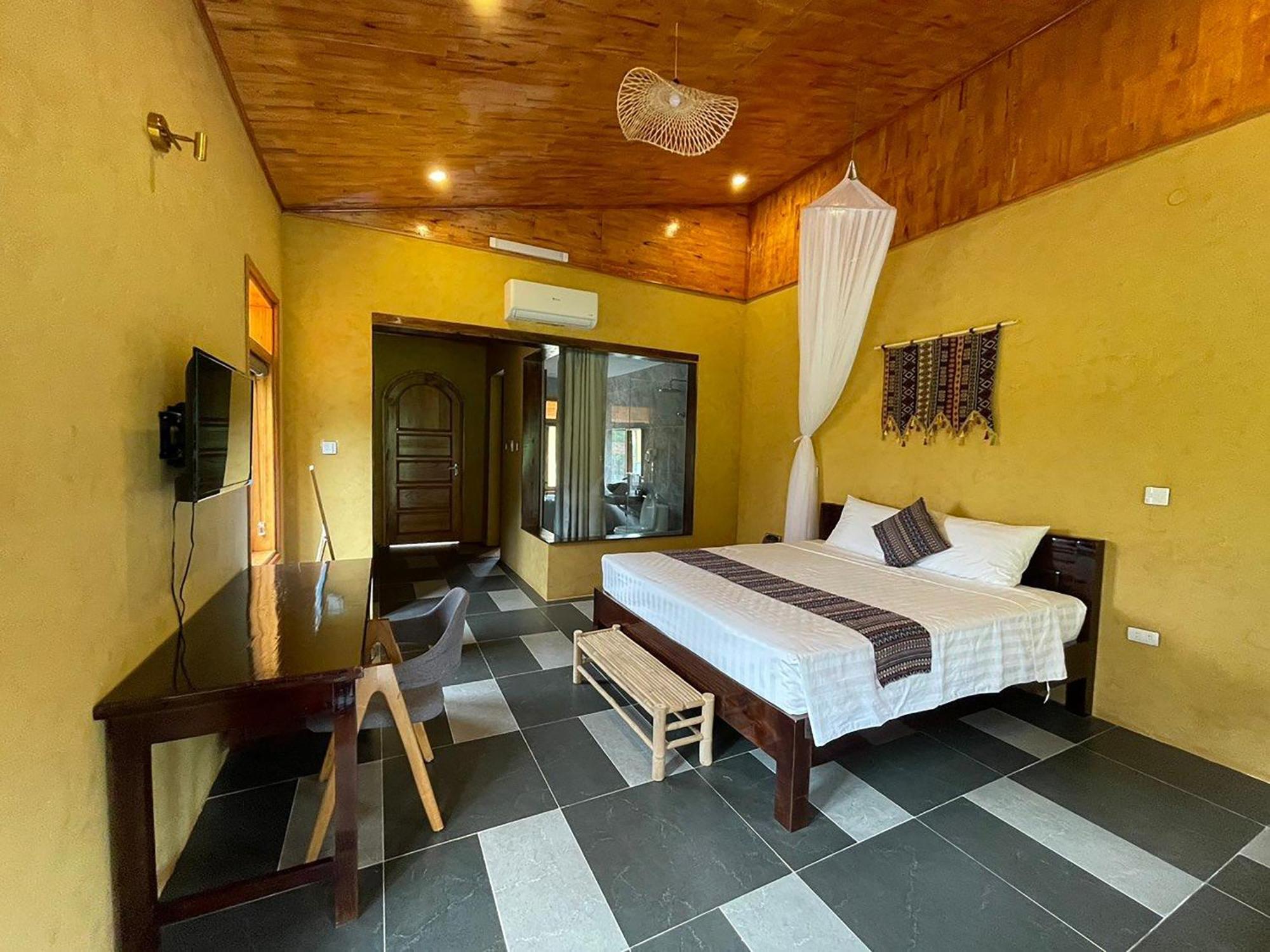 Wings Ha Giang Loop Bungalow Esterno foto