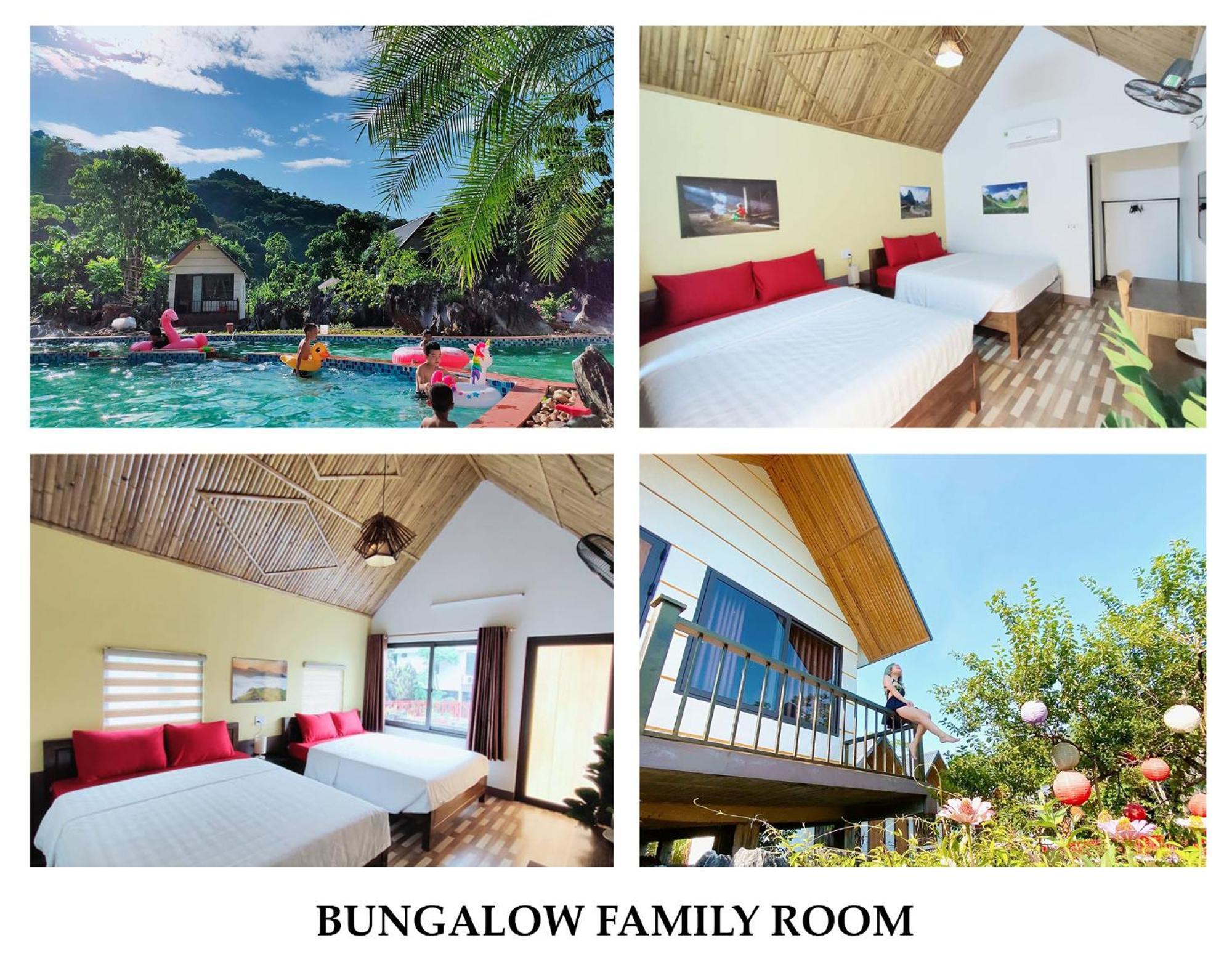 Hotel Wings Ha Giang Loop Bungalow Esterno foto