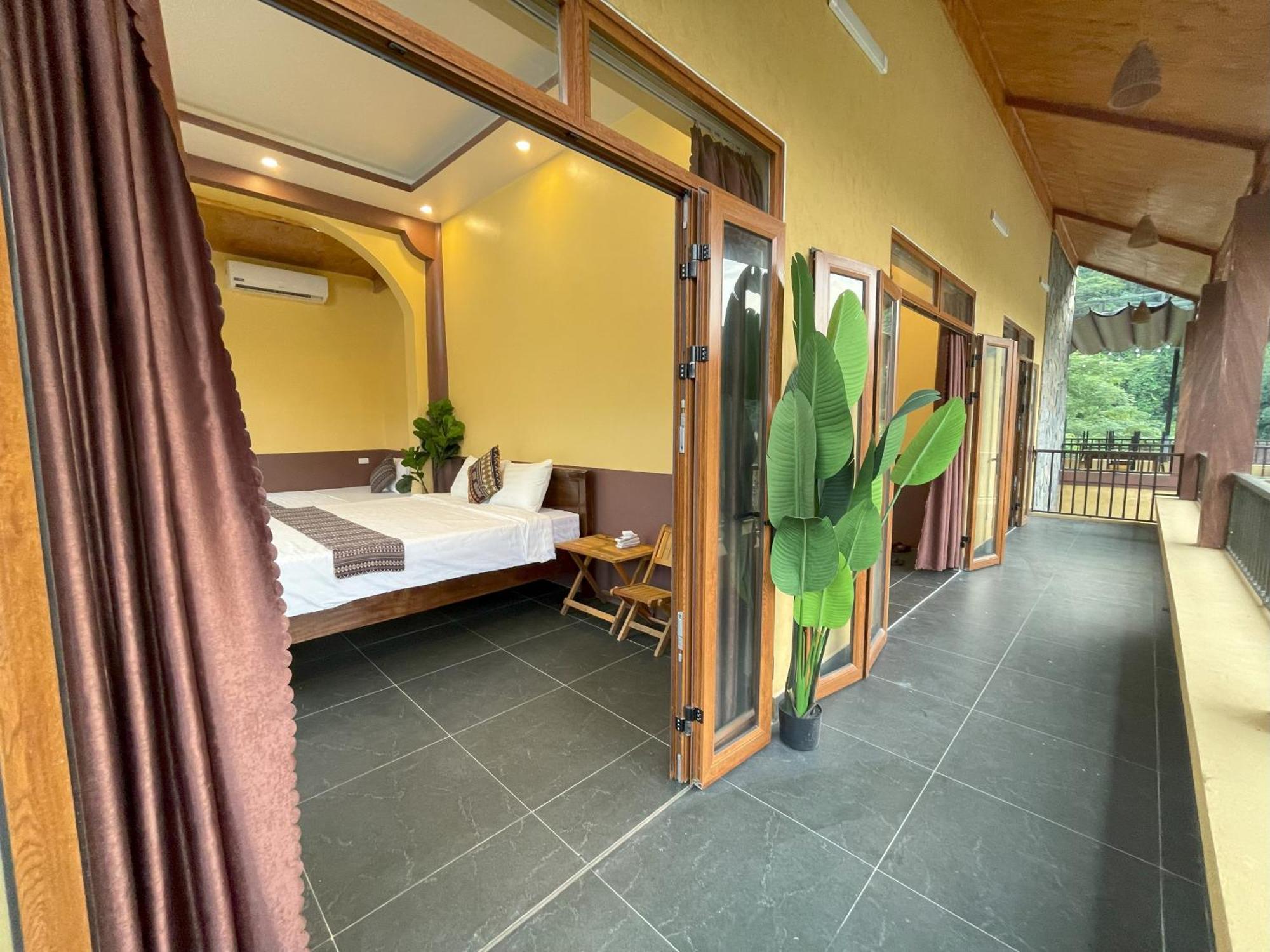 Wings Ha Giang Loop Bungalow Esterno foto
