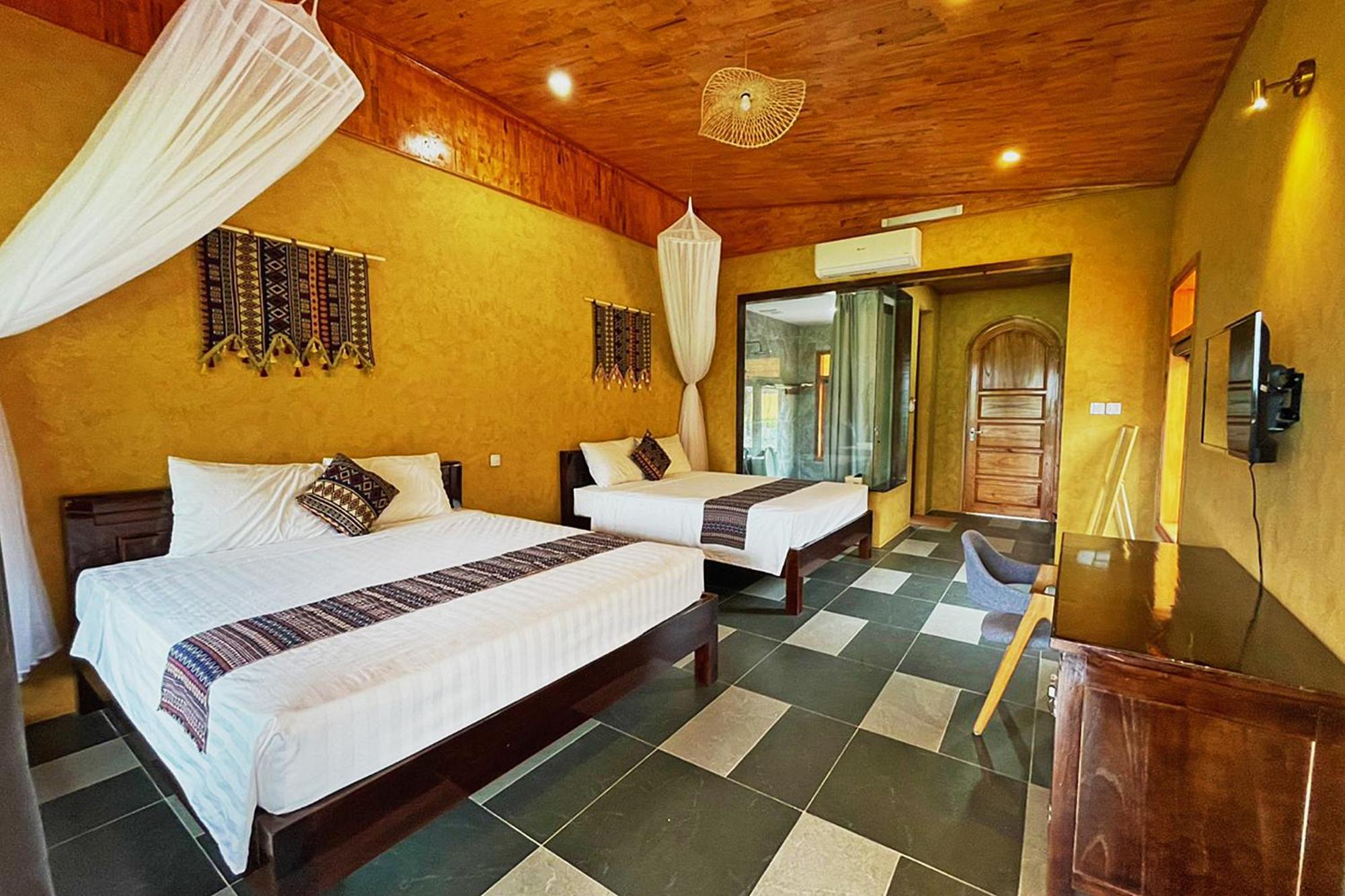 Wings Ha Giang Loop Bungalow Esterno foto