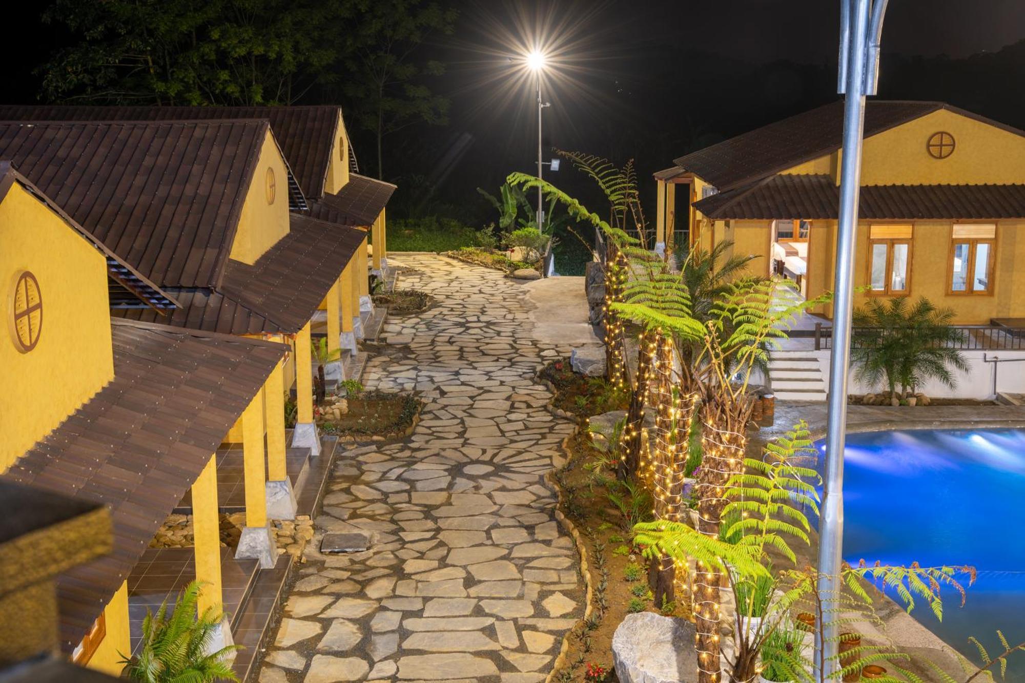 Wings Ha Giang Loop Bungalow Esterno foto