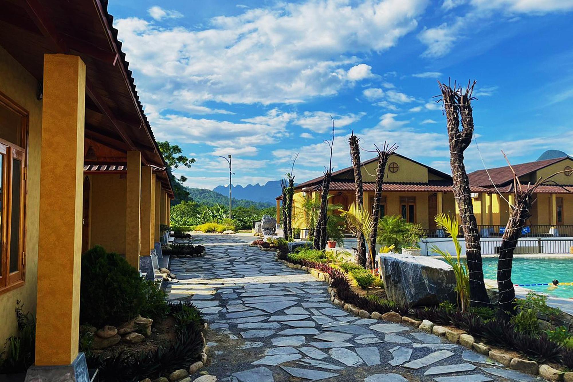 Wings Ha Giang Loop Bungalow Esterno foto